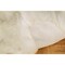 Homeroots 2.5 x 2 x 3 in. Icelandic Sheepskin Single Long-Haired Rug White 293180 - alternate 3